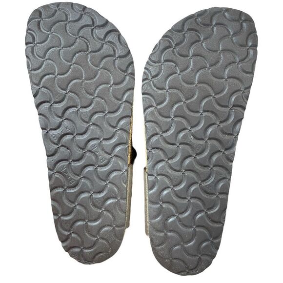 Women's Birkenstock Gizeh Birko-Flor Brown Thong Sandals Size 37 - Picture 8 of 11